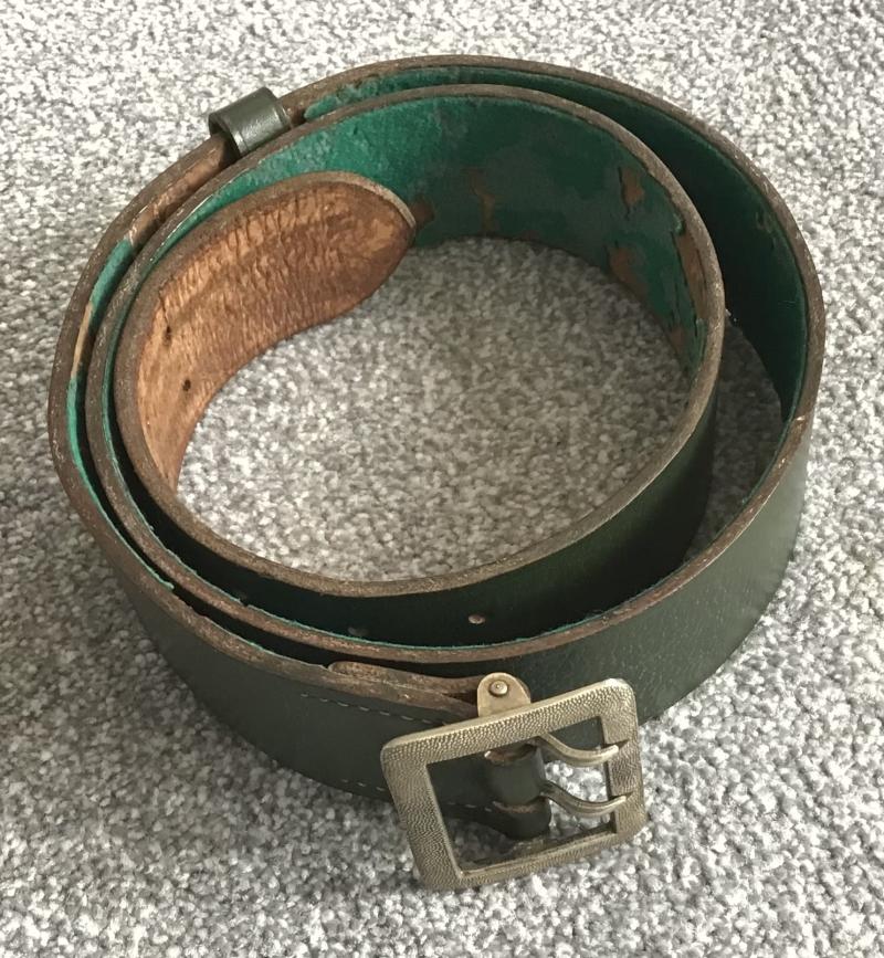 Third Reich Forestry Official Belt/ Buckle