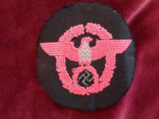 Third Reich Police Uniform Patch