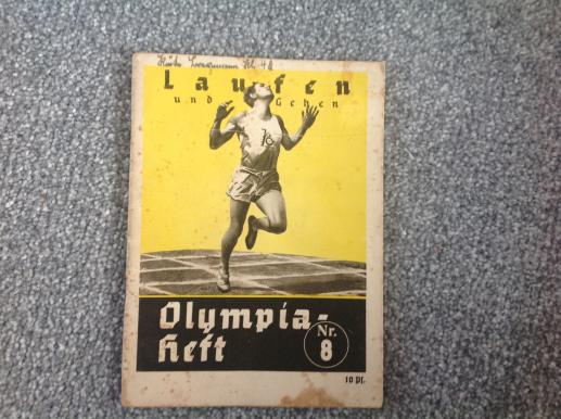 Berlin Olympics Booklet No. 8-Running and Walking
