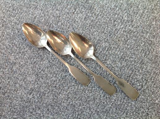 SS Castle Wewelsburg Teaspoon/Grapefruit spoon-Pattern 01