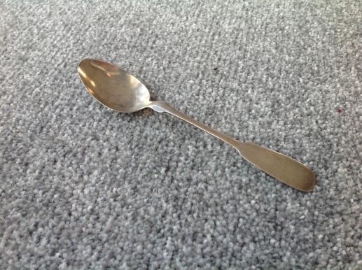 SS Castle Wewelsburg Teaspoon /Grapefruit Spoon-Pattern 02