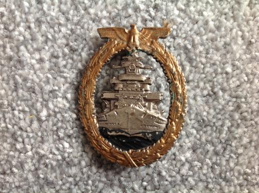GERMAN WW2 High Seas Fleet War Badge