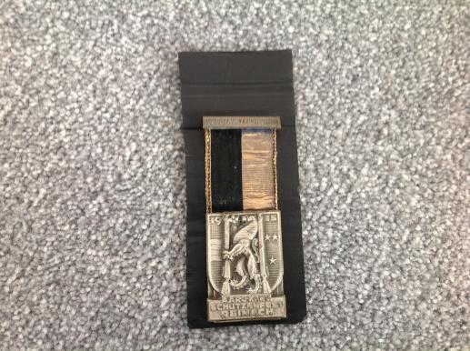 Vintage Swiss Shooting Medal