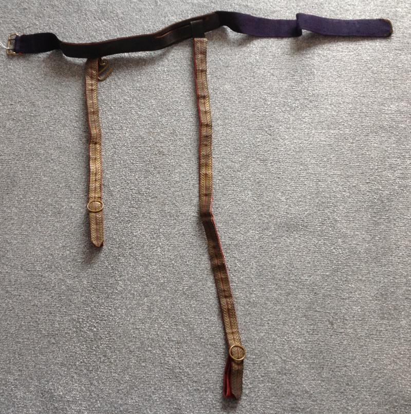 German Imperial Sword Belt/Hangers