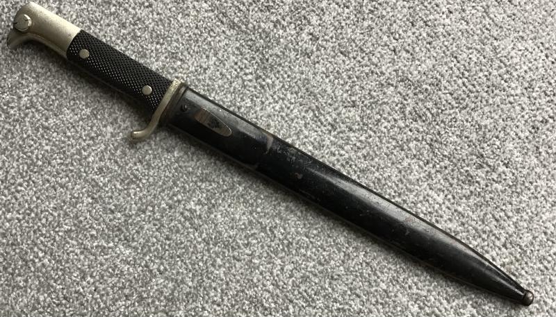 Third Reich Long Dress Bayonet-Pack distributor marked