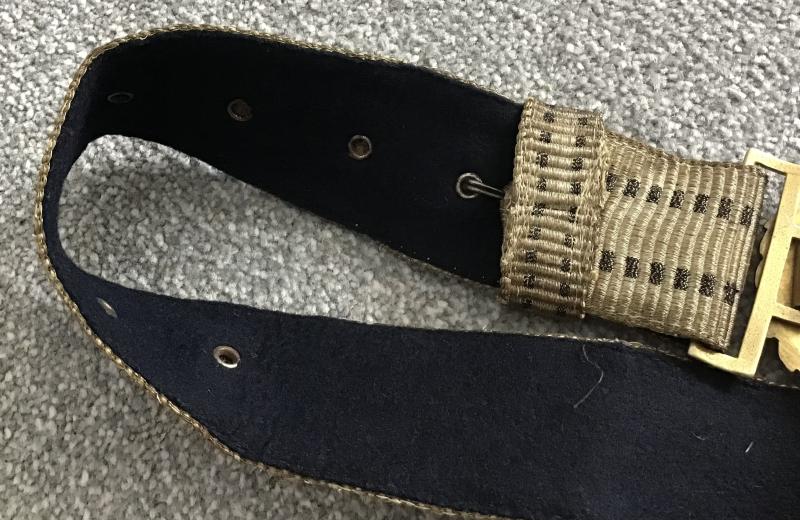 Third Reich Navy Dress Belt