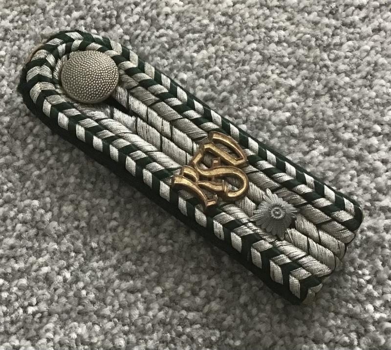 Third Reich Customs Service Shoulder Board
