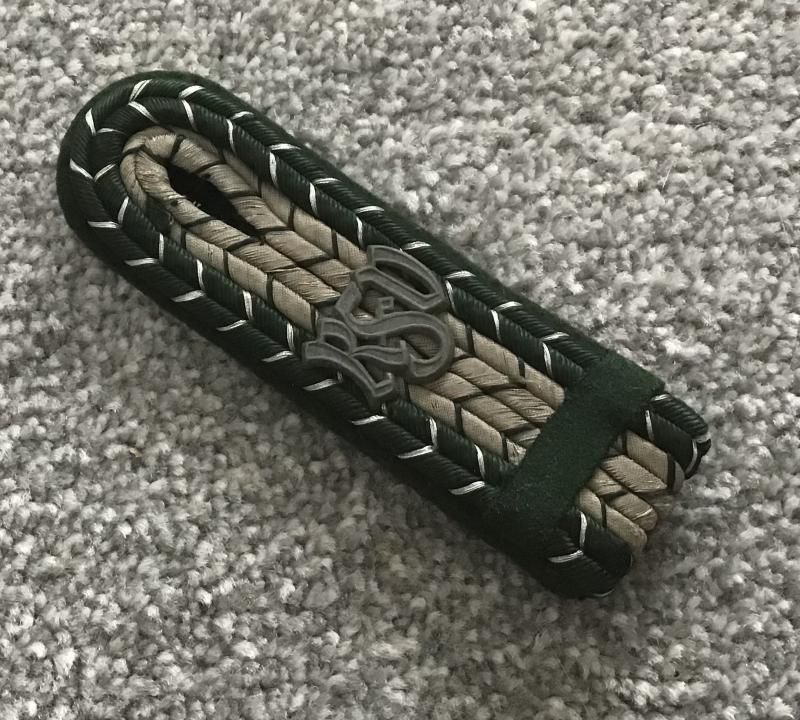 Third Reich Customs Service Shoulder Board