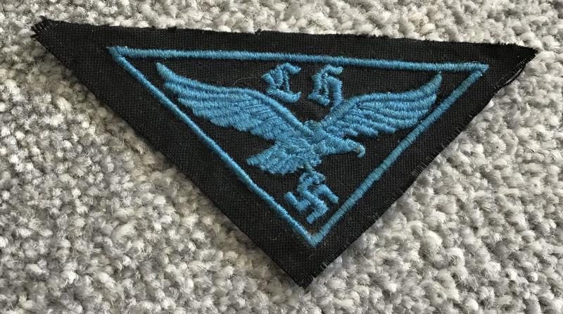 Third Reich HJ Flak Helpers Cloth Badge
