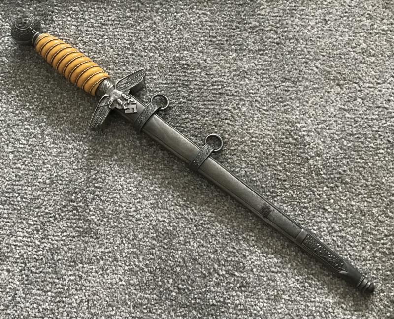 Third Reich Luftwaffe Officers Dagger-WKC