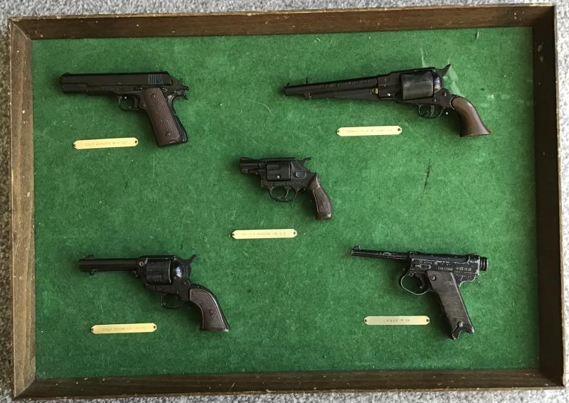Collectors Set Miniature Firearms