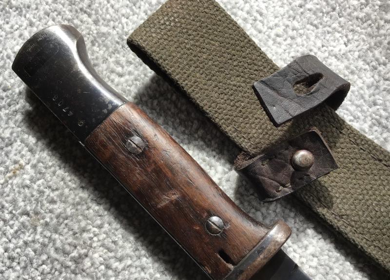 K98 Style Bayonet-Portugese Contract