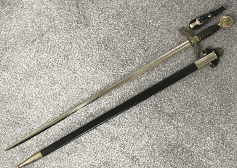 Third Reich Luftwaffe Officers Sword-Helbig