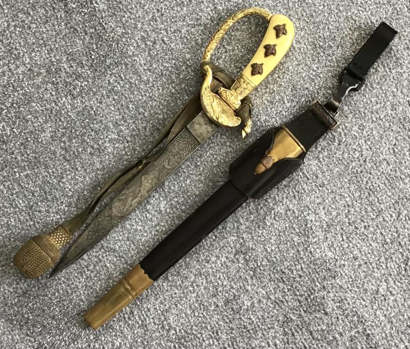 Third Reich Senior Forestry Cutlass-Hörster