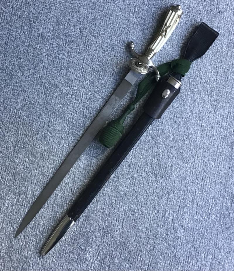 Third Reich Shooting Association Dagger-Hörster