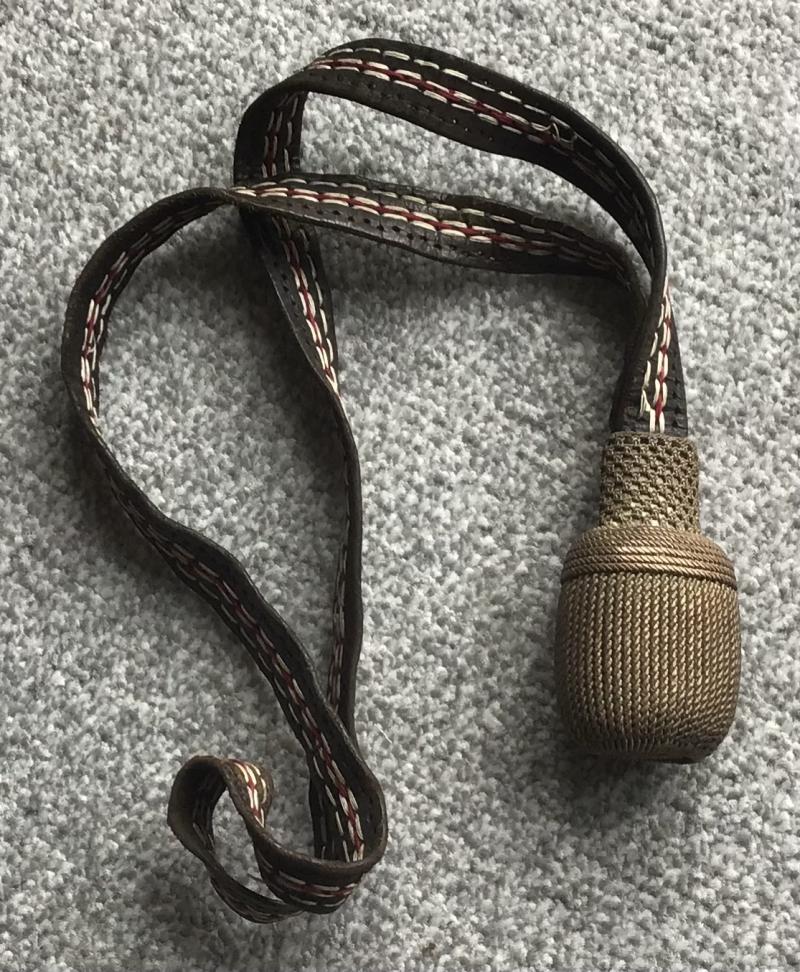 Third Reich Police Officers Sword Portepee