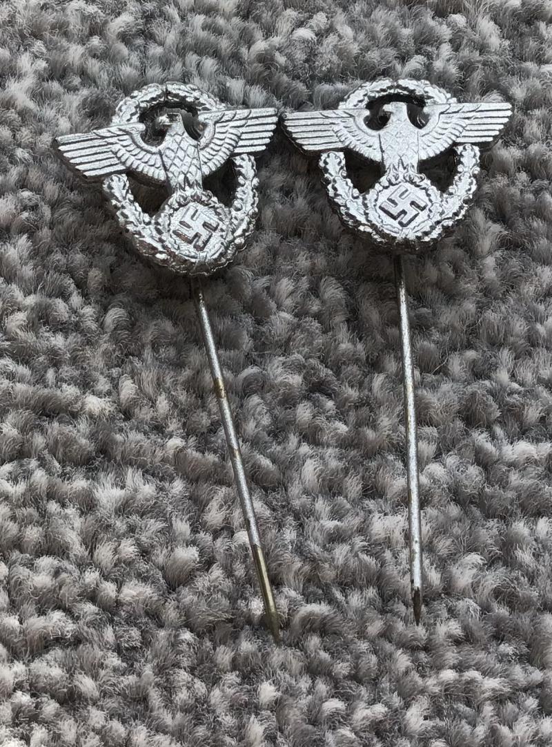 Third Reich Police Lapel Pin