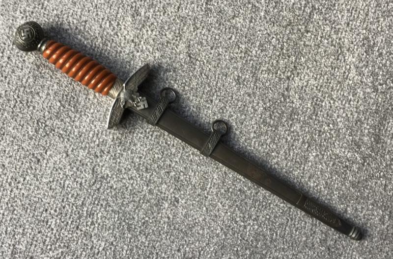 Third Reich Luftwaffe Officers Dagger-Tiger