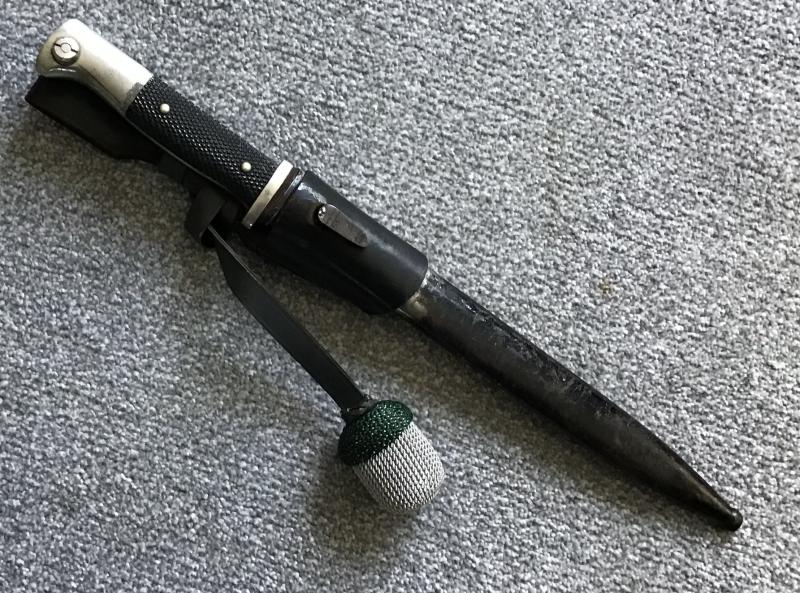 Third Reich Pioneer Dress Bayonet Single Etch-Pack