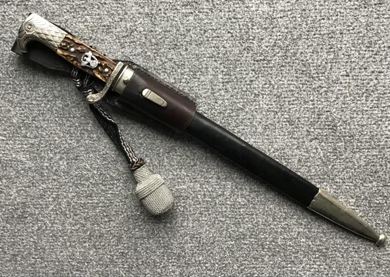 Third Reich Police Bayonet-Lüneschloss