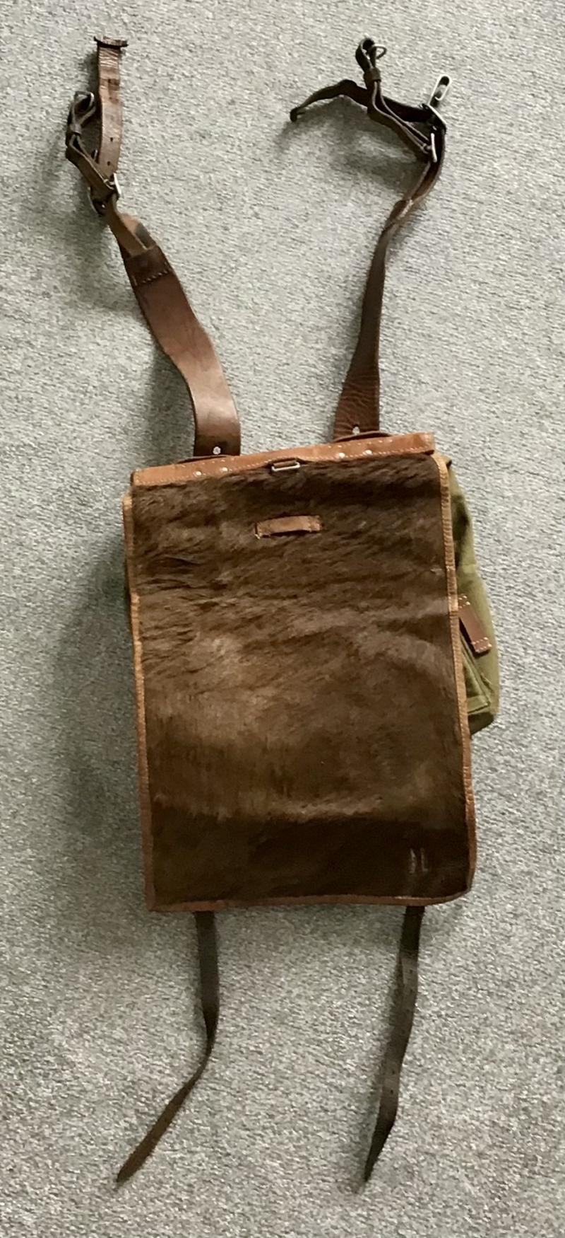 Third Reich M1934”Affe” Backpack-TENO Stamped