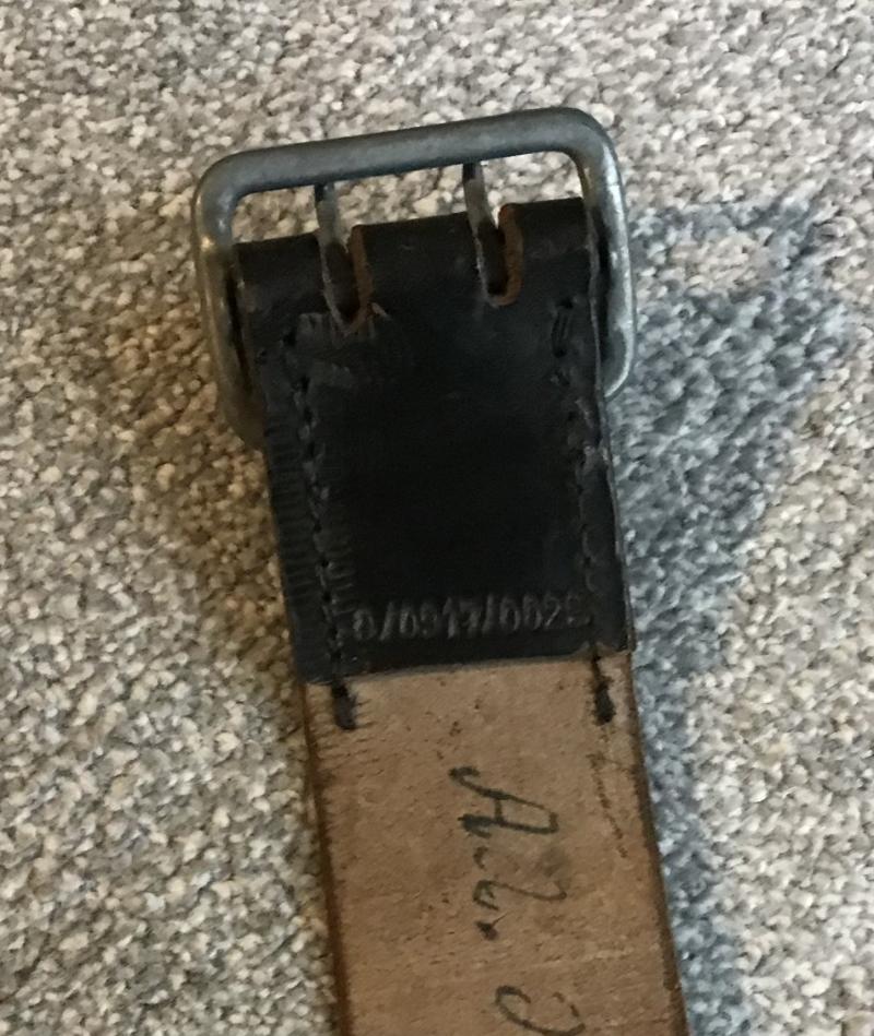 Third Reich TENO Belt-Named