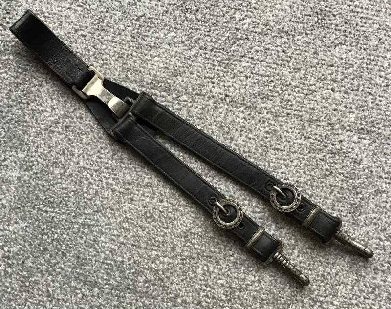 Third Reich TENO Officer Hangers and TENO Belt Loop