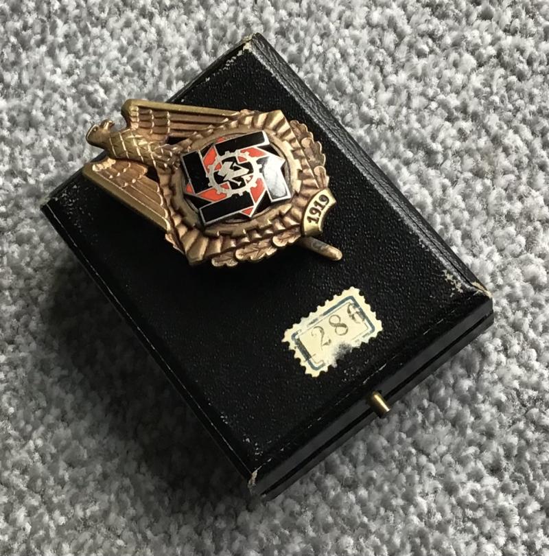 Third Reich TENO Honour Badge-1919