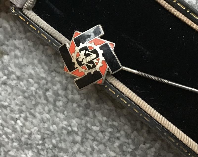 Third Reich TENO Members Lapel Pin