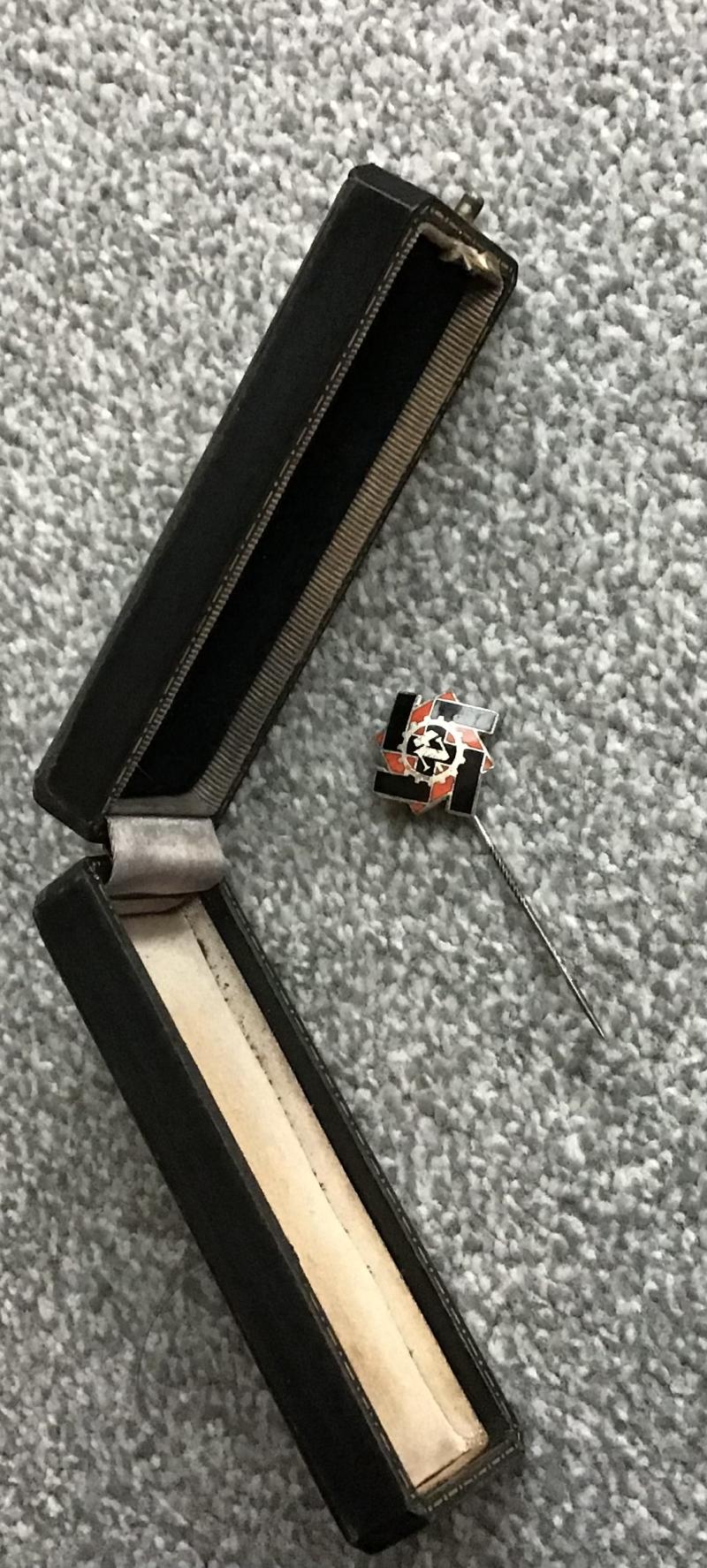 Third Reich TENO Members Lapel Pin