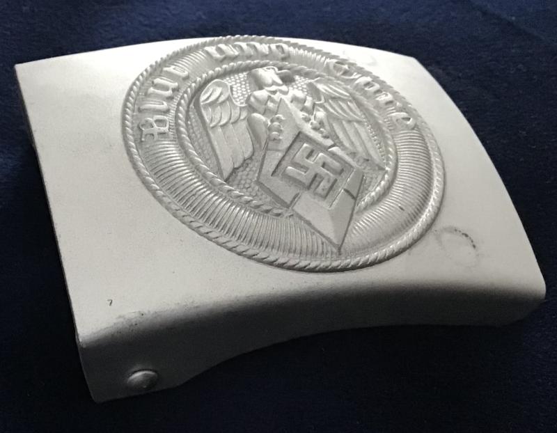 Third Reich Hitler Youth Belt Buckle with Tag