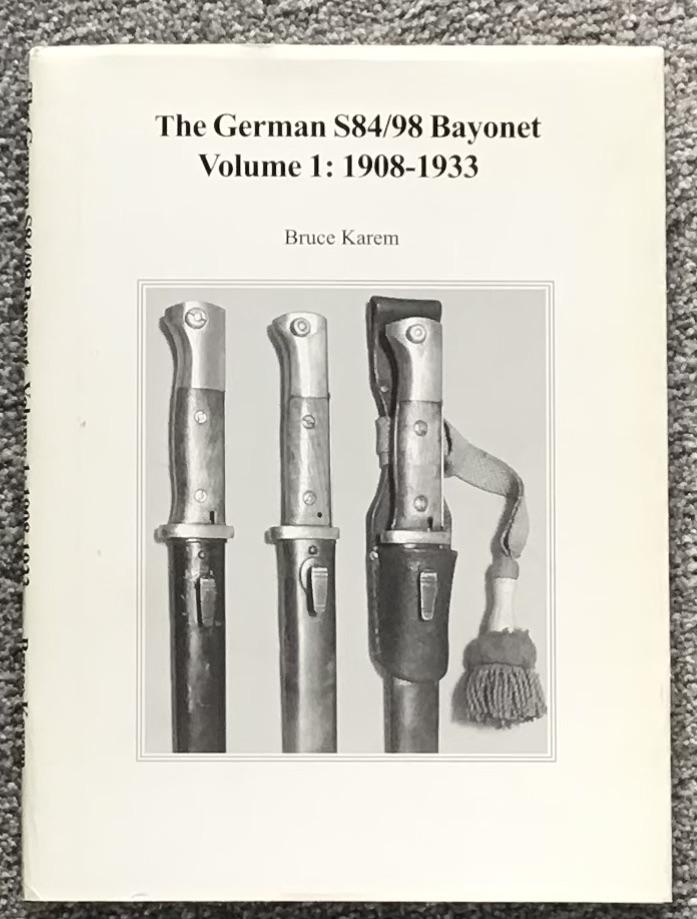 Book-The German Bayonet S84/98-Karem
