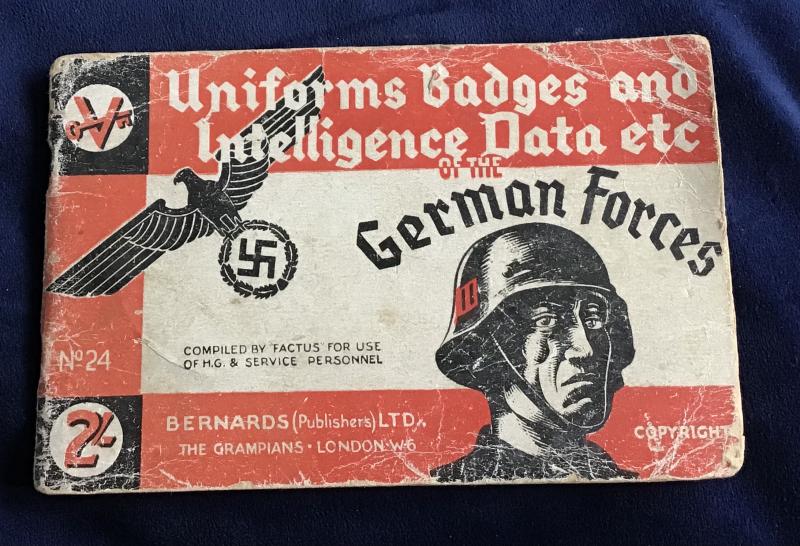 Book-Uniforms Badges and Intelligence Data of the German Forces