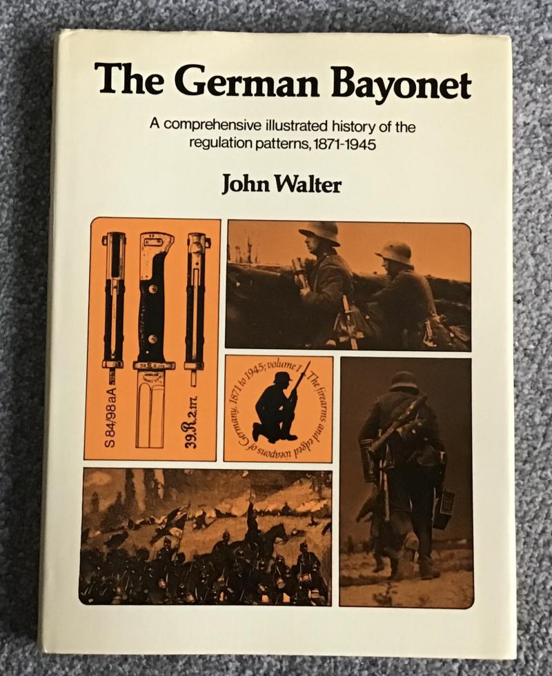 Book-The German Bayonet-John Walter