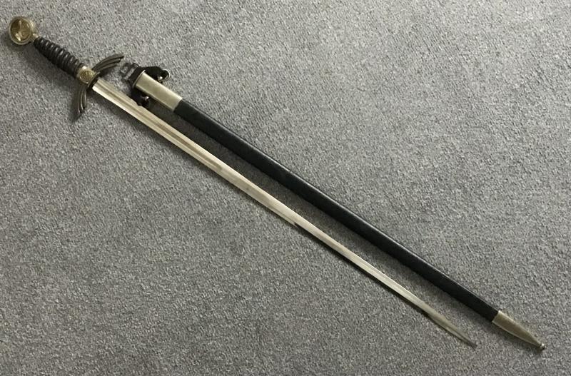 Third Reich Luftwaffe Officers Sword-Helbig