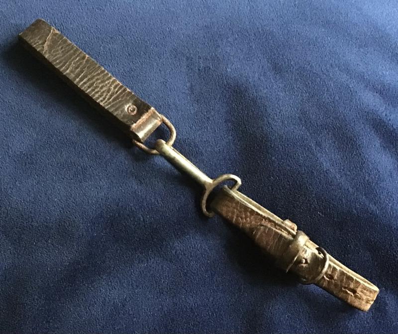 Third Reich SA Dagger Hanger and Belt Loop