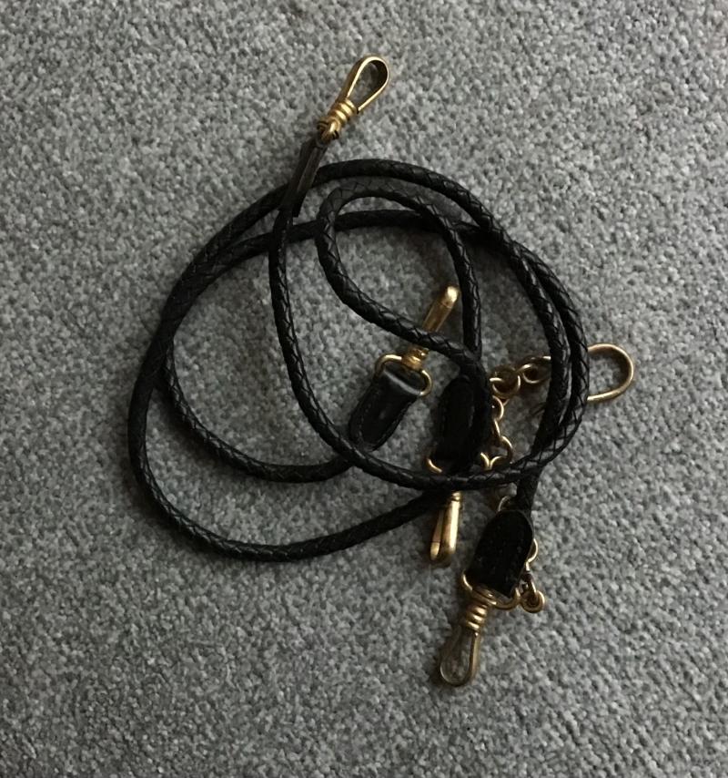 Third Reich Kreigsmarine Sword Leather Hangers