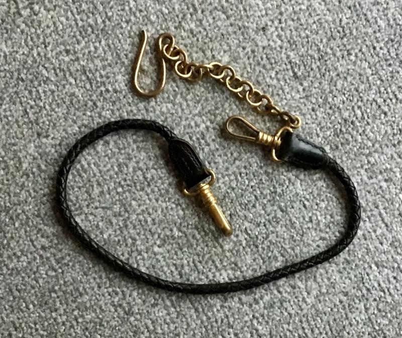 Third Reich Kreigsmarine Sword Leather Hangers