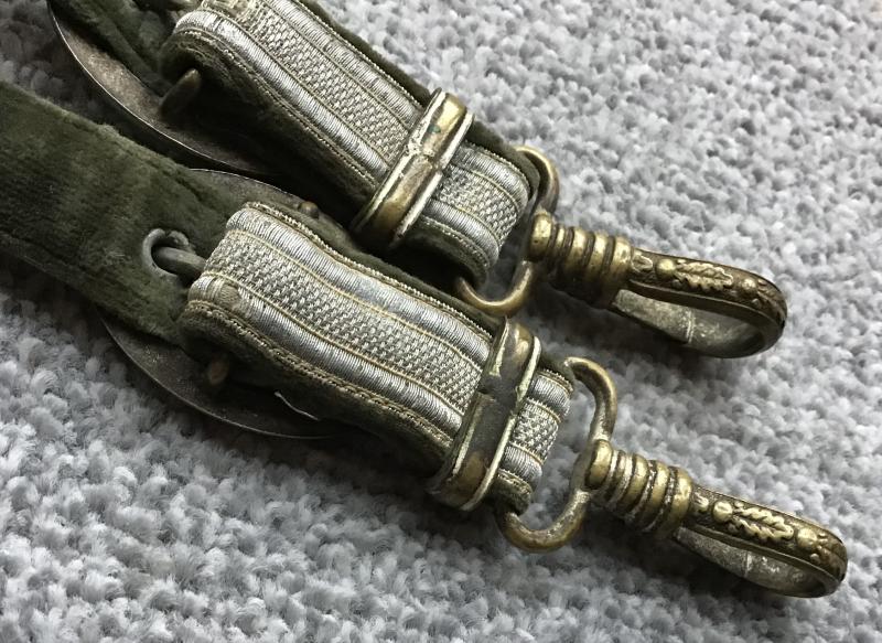 Third Reich Army Officer Dagger Hangers