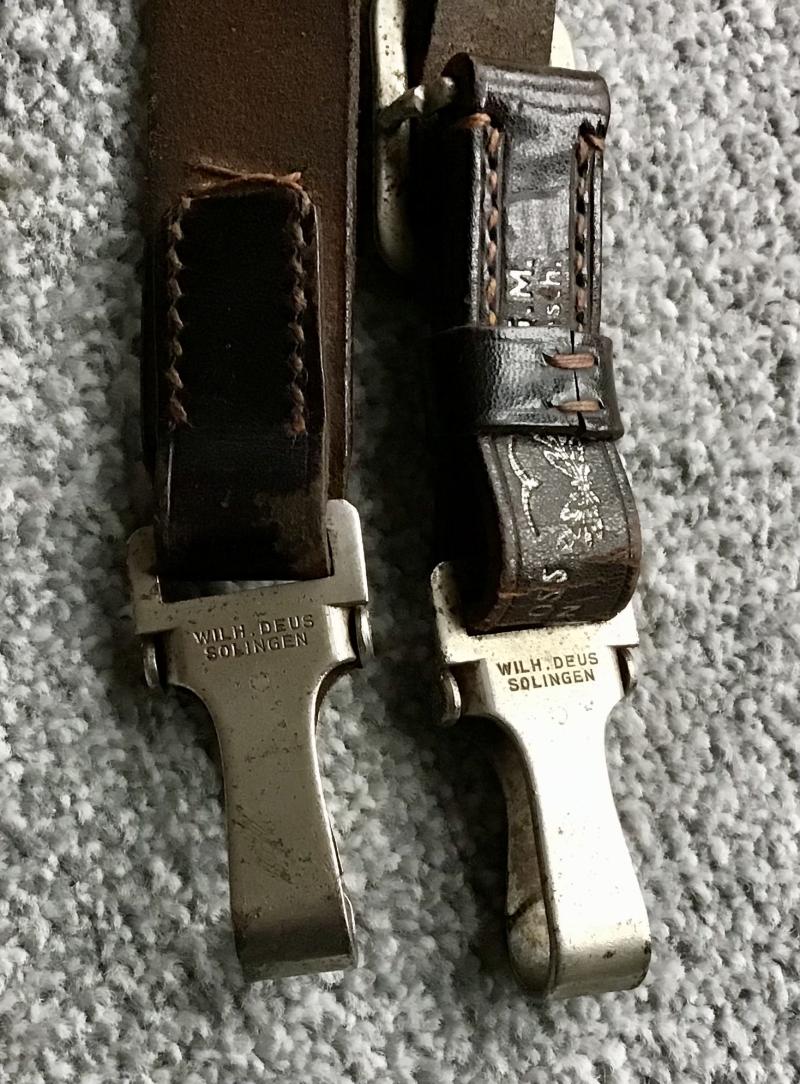 Third Reich Uniform Cross Strap-Lüneschloss