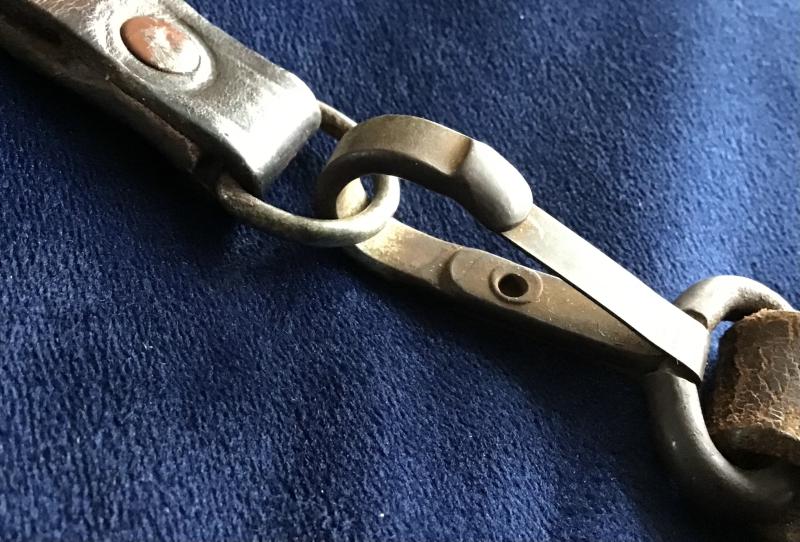 Third Reich SA Dagger Vertical Hanger and Belt Loop