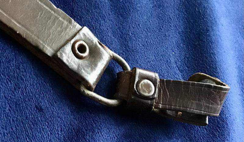 Third Reich SA Dagger Belt Loop and Grip Strap
