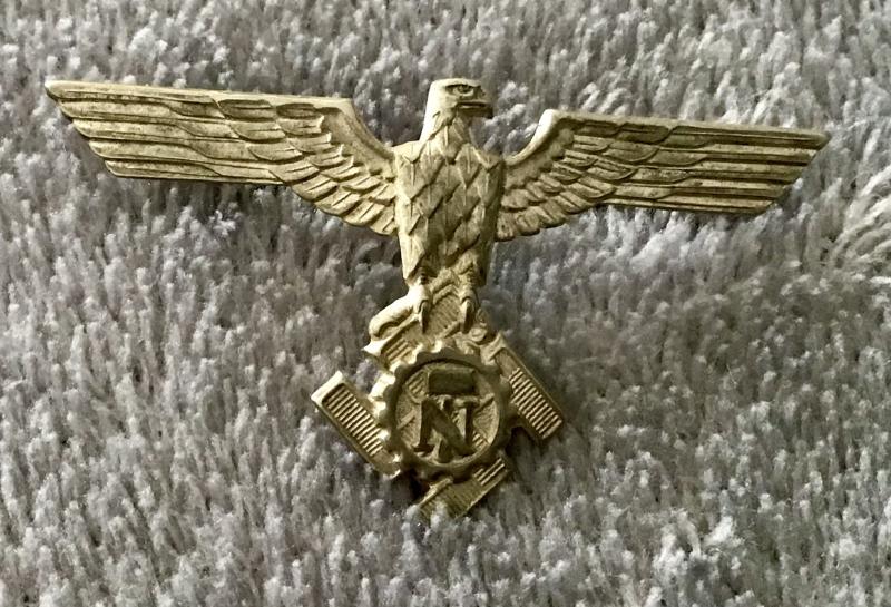 Third Reich TENO Officers Cap Eagle