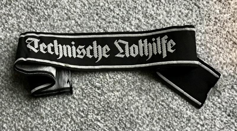 Third Reich TENO Cuff Title