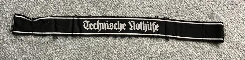 Third Reich TENO Cuff Title