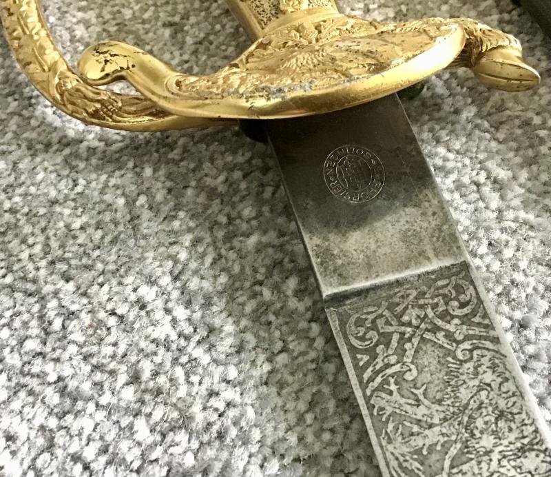 Third Reich Senior Forestry Cutlass-Hörster