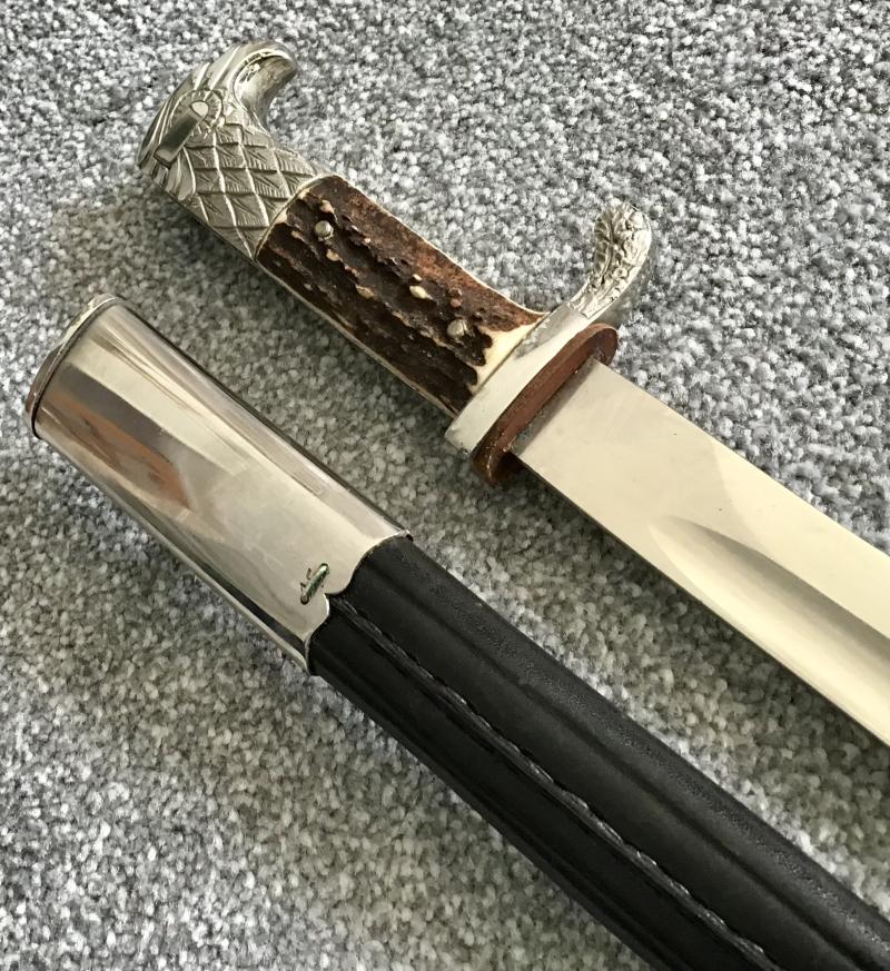 Third Reich Municipal Police Officers Bayonet-WKC