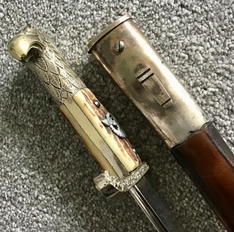 Third Reich Rural Police Bayonet-Eickhorn