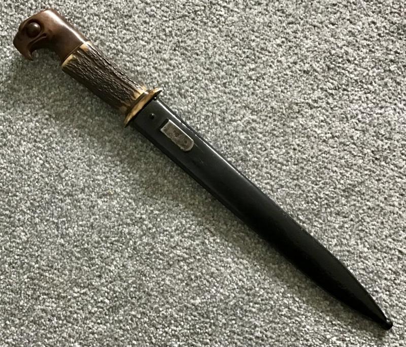Third Reich Bayonet/Hunting Knife