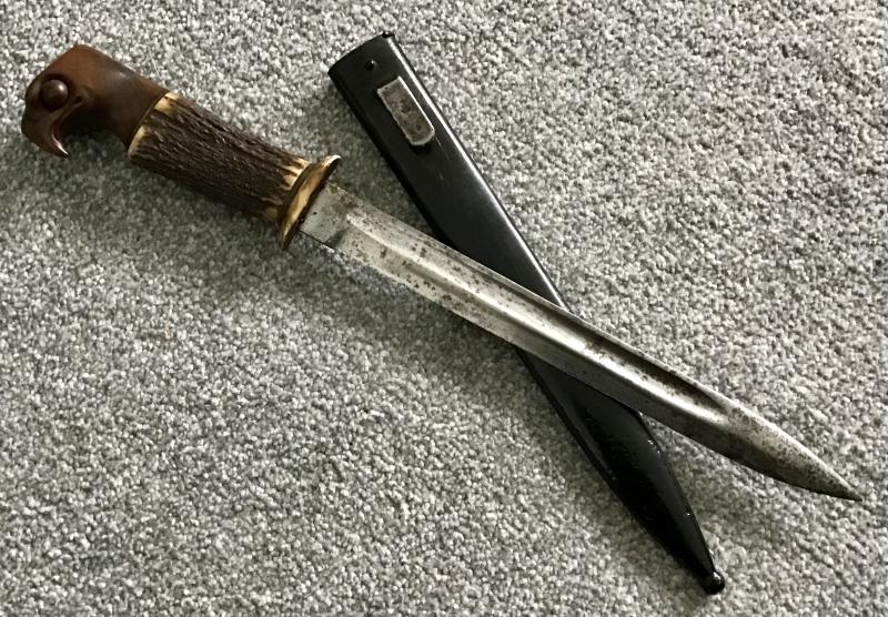 Third Reich Bayonet/Hunting Knife